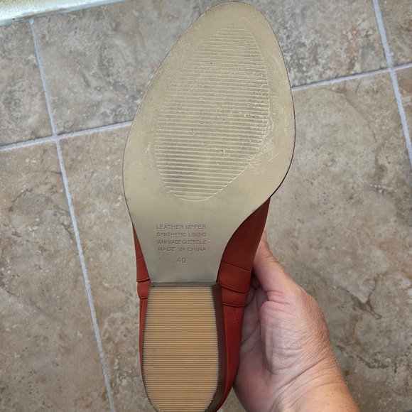 Anthro Silent D cut out booties in terracotta leather GORGEOUS! Size 40 Like new - Picture 10 of 14